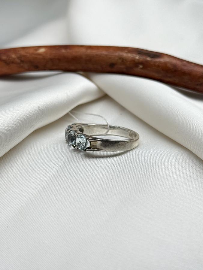 купить Кольцо из серебра с топазом,18 размер  , фото 2