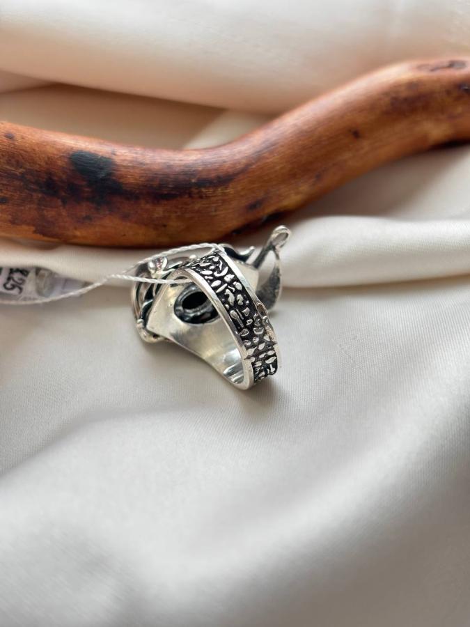 купить Кольцо из серебра с малахитом  , фото 4