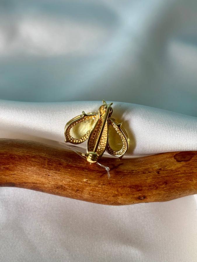 купить Брошь из серебра с янтарем , фото 4