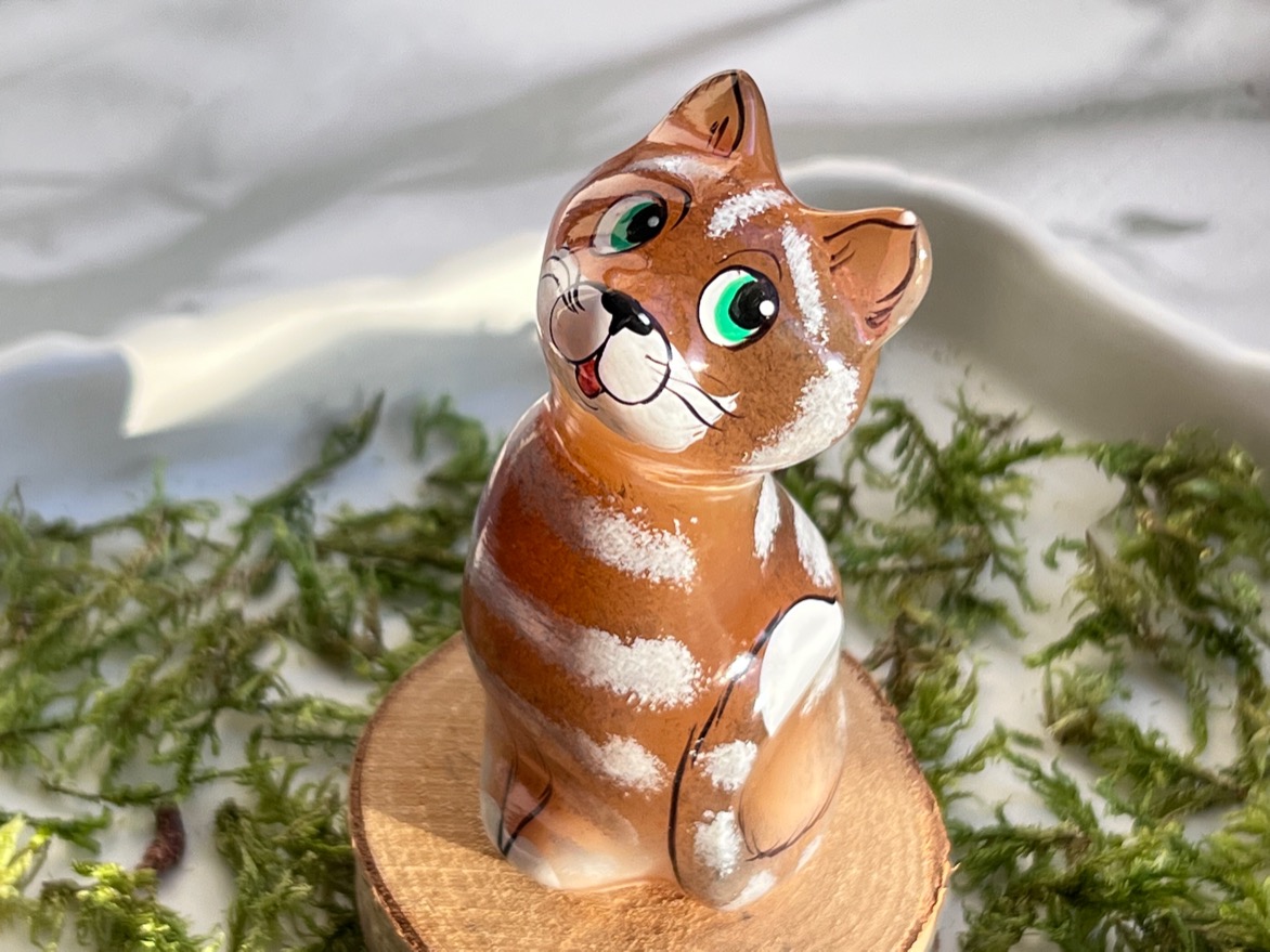 Кот из селенита  FG-0373, фото 2