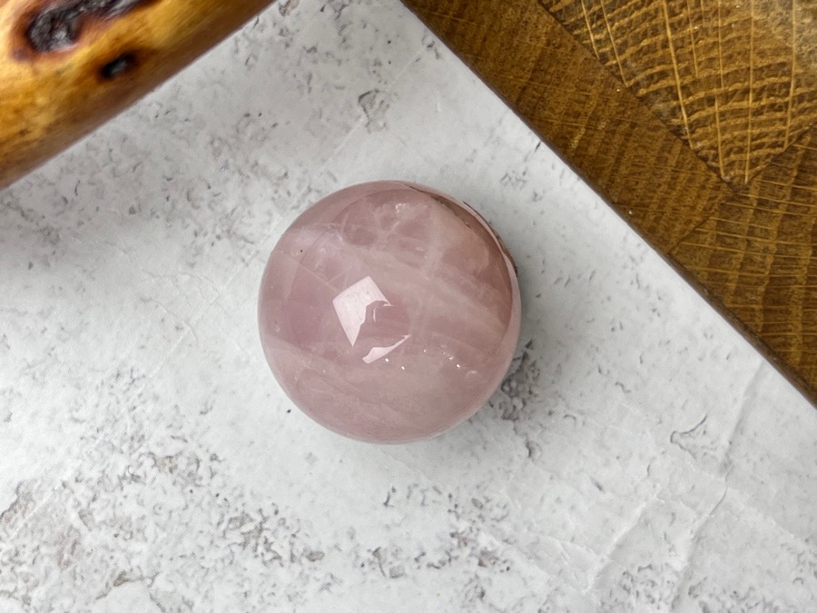 Шар из розового кварца, d - 2,5 см SH-0327, фото 1