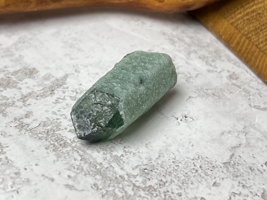 Кварц зелёный, кристалл 1,7 х 1,9 х 3,9 см KR-0036, фото 4