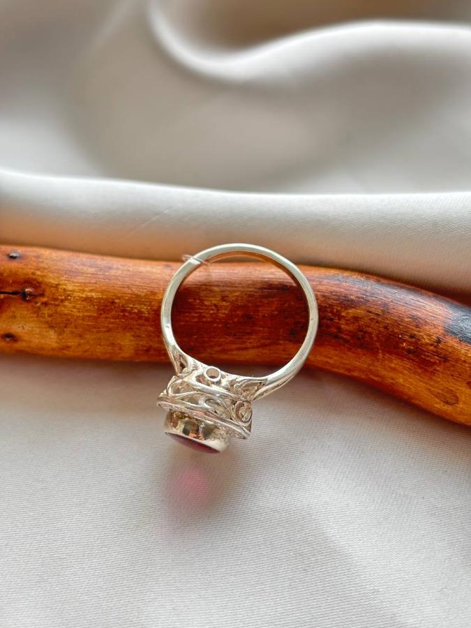 купить Кольцо из серебра с турмалином  , фото 3