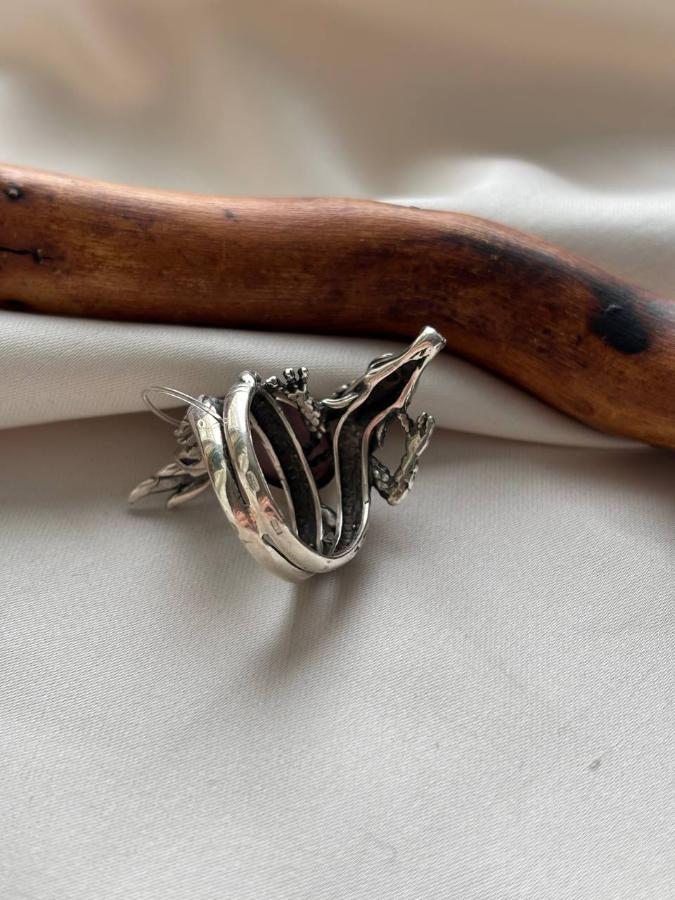 купить Кольцо из серебра с турмалином  , фото 4