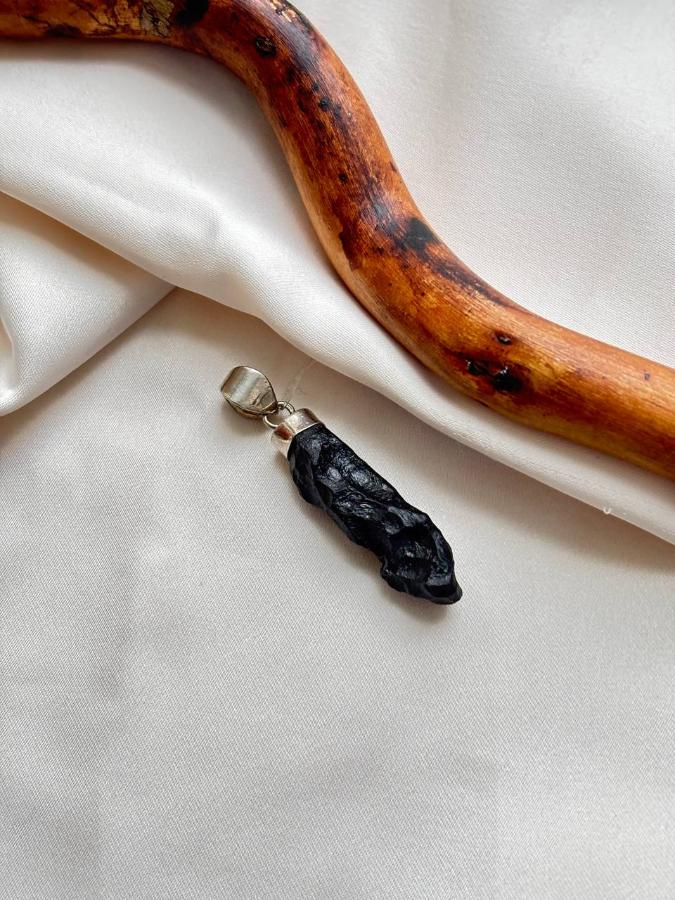 купить Кулон из серебра с тектитом  , фото 3