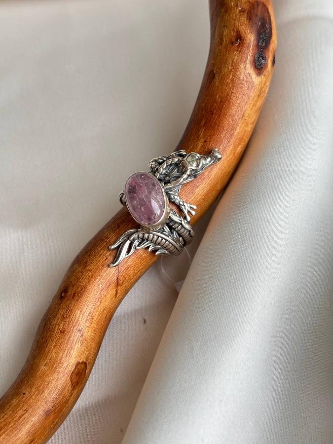 купить Кольцо из серебра с турмалином  , фото 3