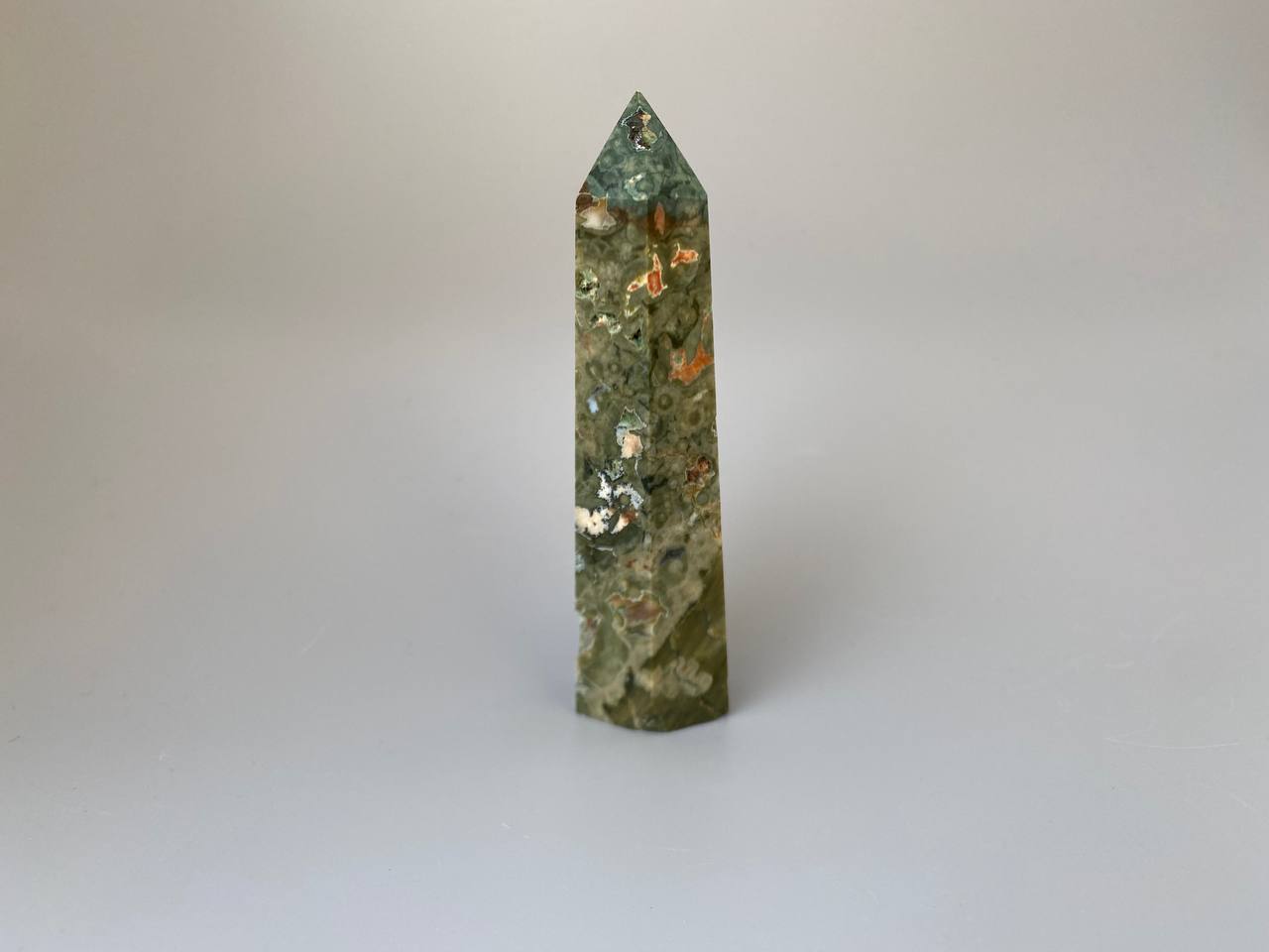 Столбик (обелиск) из риолитовой яшмы 9,7х2,5х2,4 см ST-0003, фото 2