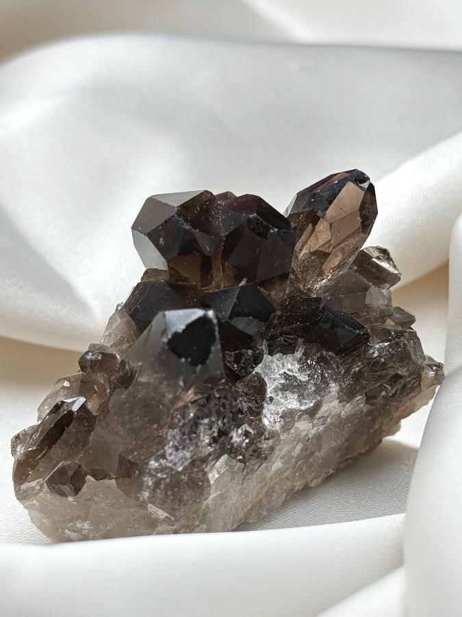 Друза дымчатого кварца, 5 х 3,5 х 2,5 см DRU-0149, фото 3