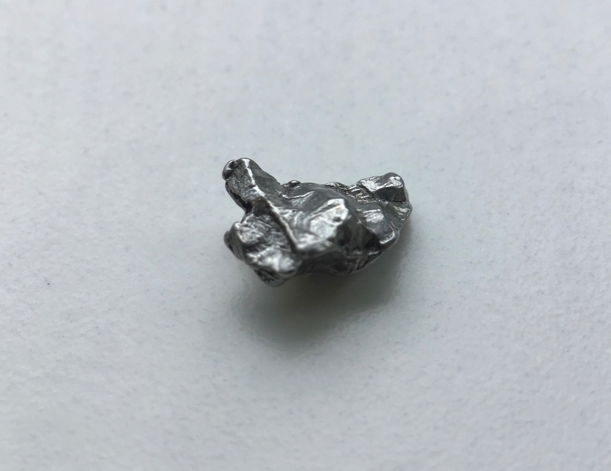 Метеорит Кампо-дель-Сьело 1,1 х 0,8 х 0,4 см MT-0017, фото 3