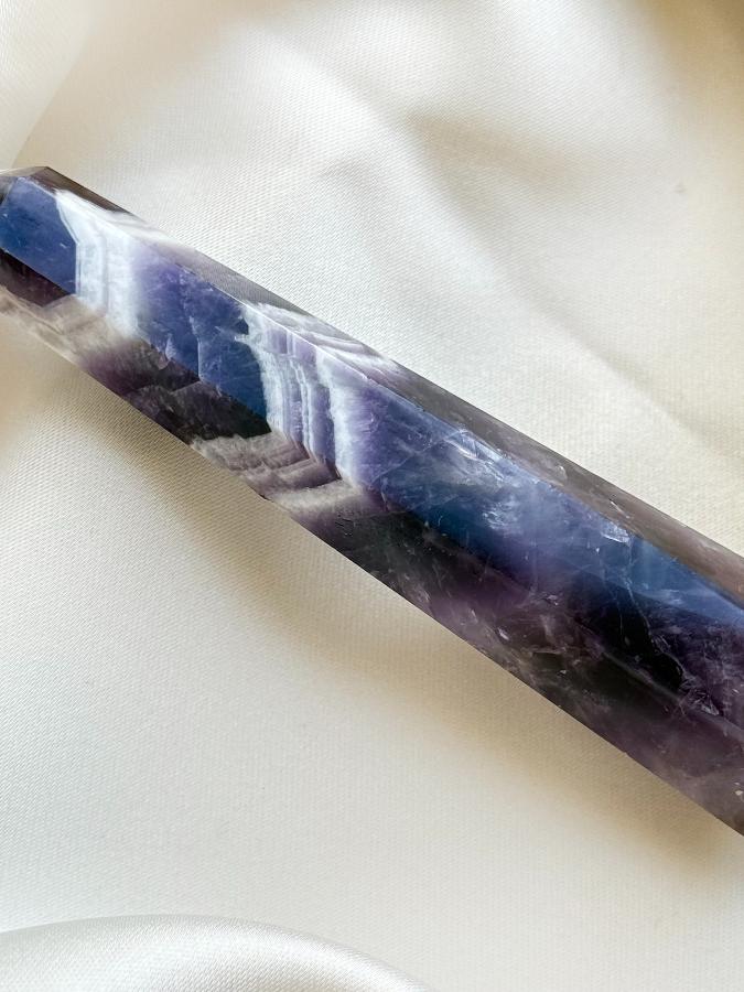 Столбик (обелиск) аметист, 8 х 2,5 см ST-0020, фото 5