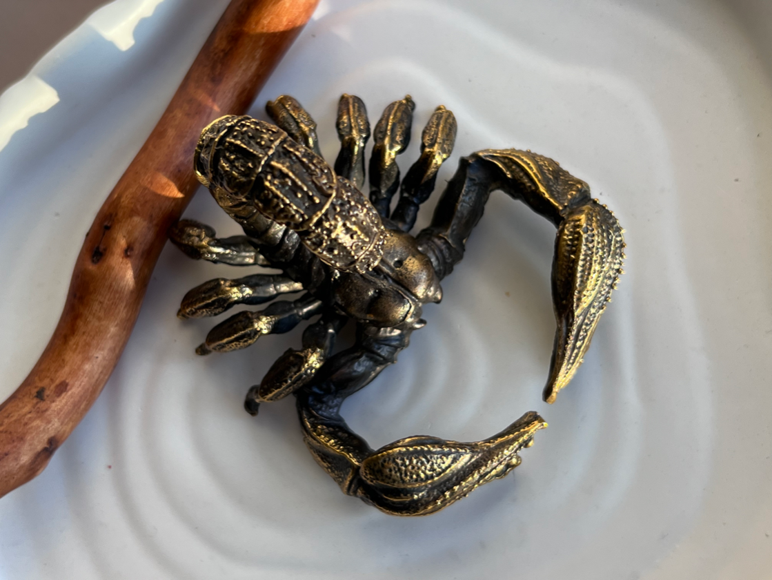 Скорпион из бронзы  FGB-0084, фото 3