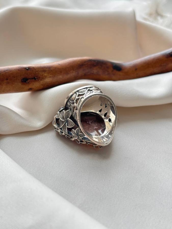 купить Кольцо из серебра с турмалином  , фото 3