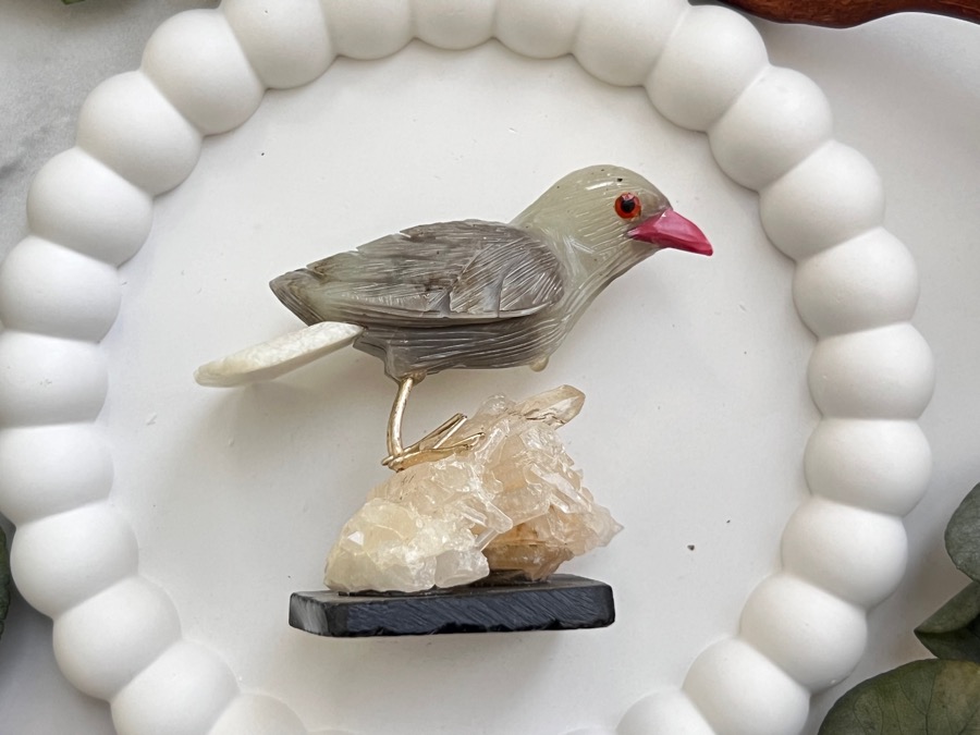 Птичка из натурального камня FG-0621, фото 3