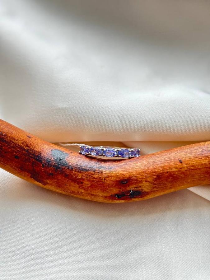 купить Кольцо из серебра с танзанитом  , фото 2