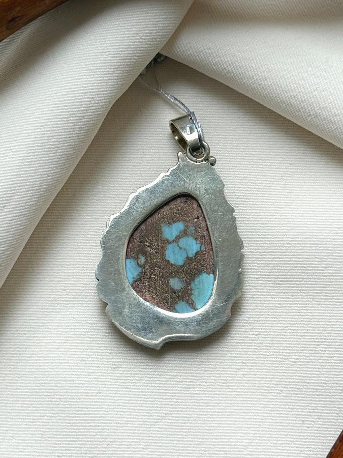 купить Кулон из серебра с бирюзой  , фото 4