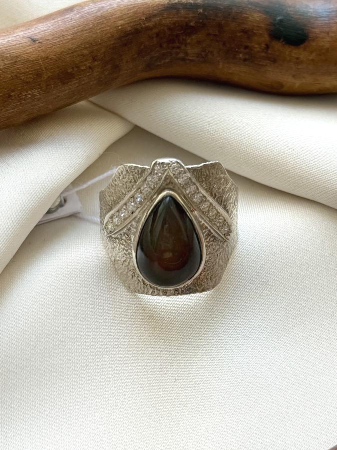 купить Кольцо из серебра с опалом,18,5 размер  , фото 1