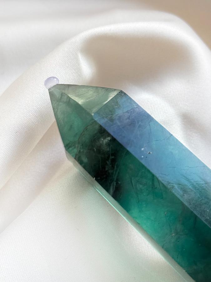 Столбик (обелиск) из флюорита, 8 х 2,8 см ST-0027, фото 2