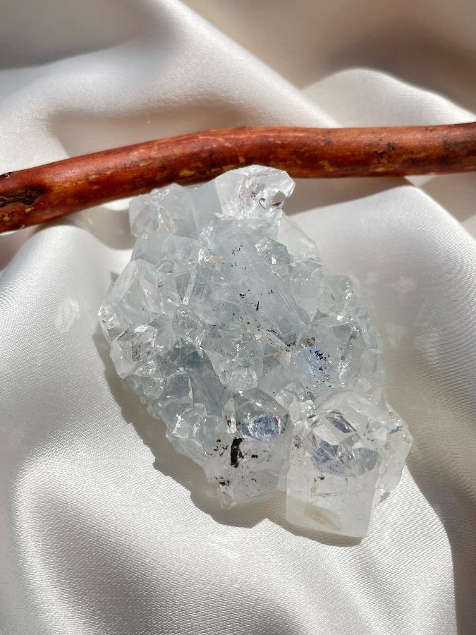 Апофиллит, 6,5 х 4,5 х 2,5 см OBM-1571, фото 4