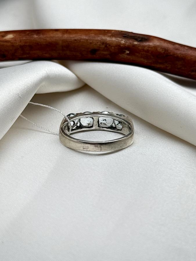 купить Кольцо из серебра с топазом,18 размер  , фото 4