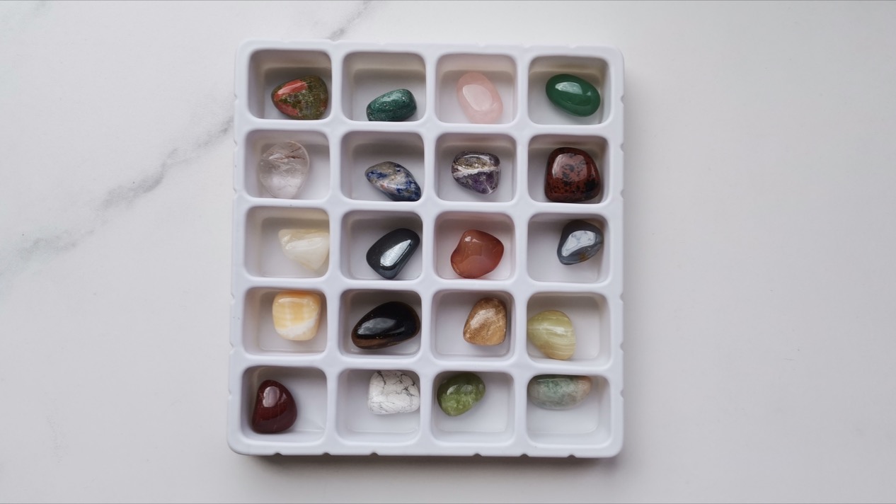 Коллекция камней-самоцветов 20 минералов KM-0009, фото 2
