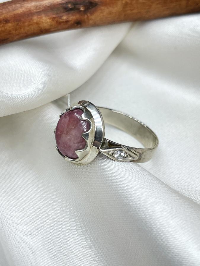 купить Кольцо из серебра с турмалином,18,5 размер  , фото 2