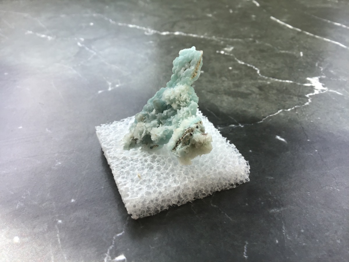 Гемиморфит 3,0 х 3,4 х 0,7 см OBM-0174, фото 3