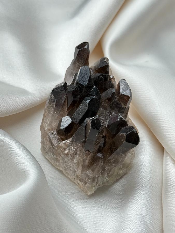 Друза дымчатого кварца, 6 х 4,5 х 4 см DRU-0151, фото 4