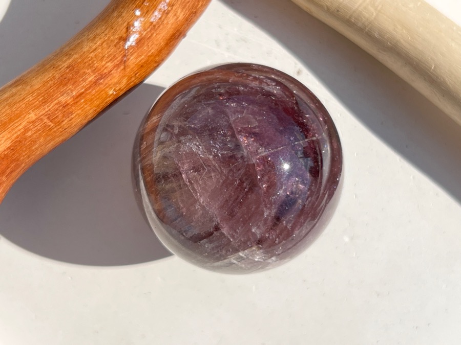 Шар из рубеллита (розовый турмалин), d - 4 см SH-0306, фото 1