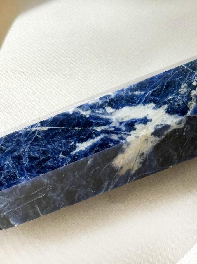 Столбик (обелиск) из содалита, 8 х 2,6 см ST-0014, фото 2