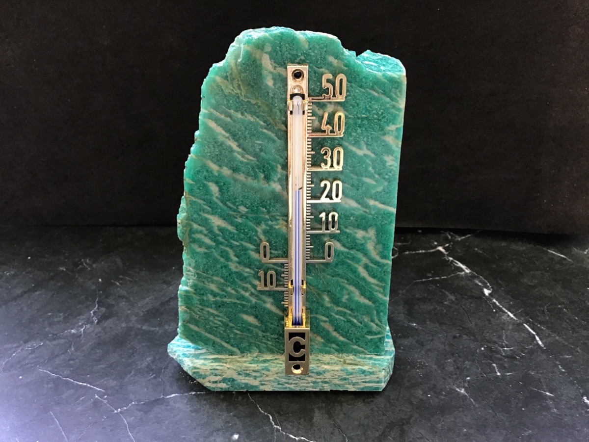 Термометр из амазонита TER-0012, фото 2
