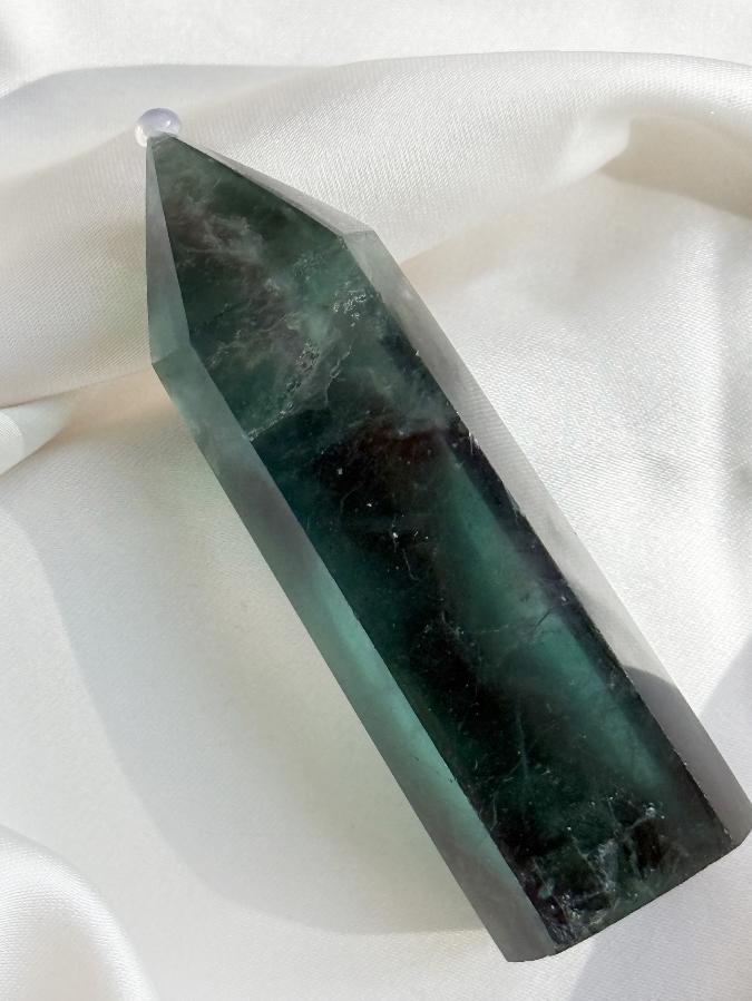 Столбик (обелиск) из флюорита, 8 х 2,8 см ST-0027, фото 4