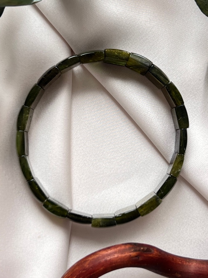 Браслет из верделита (зелёный турмалин), d - 5,8 см BRS-1902, фото 3