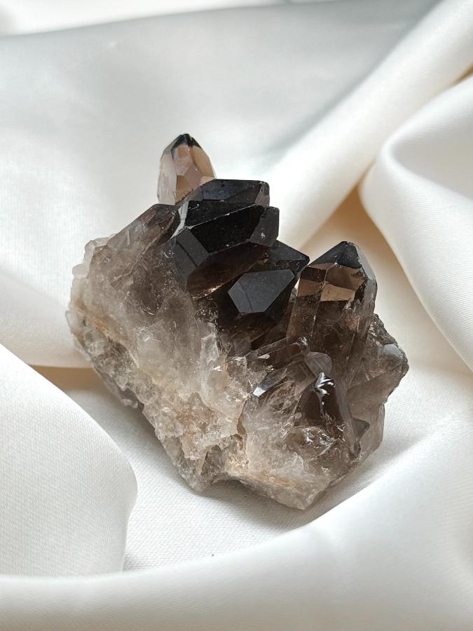 Друза дымчатого кварца, 5 х 3,5 х 2,5 см DRU-0149, фото 4