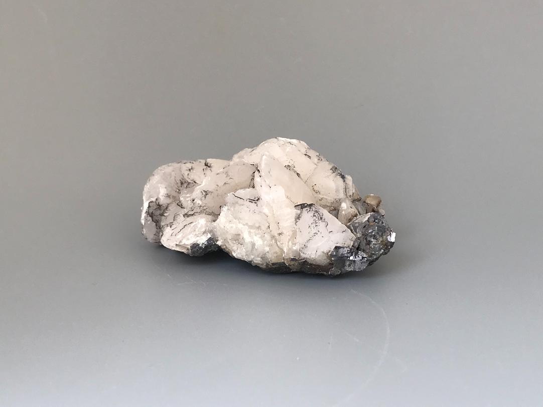 Кальцит, сфалерит, пирит 6,8х2,8х4,7 см OBM-0014, фото 2
