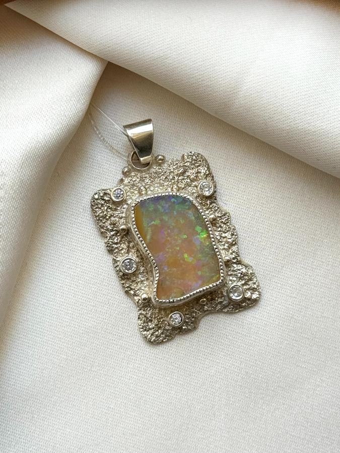 купить Кулон из серебра с опалом  , фото 1