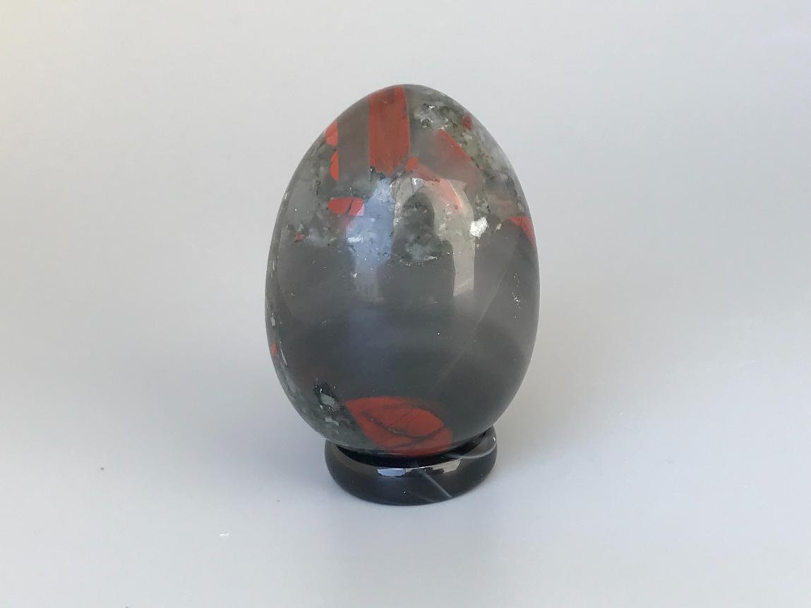 Яйцо из гелиотропа 4,9х3,6 см JA-0030, фото 1