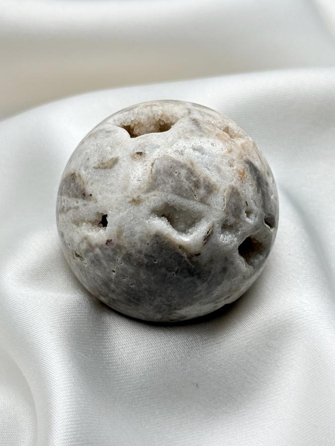 Шар из жеода кварца,d-3,7 см SH-0423, фото 5