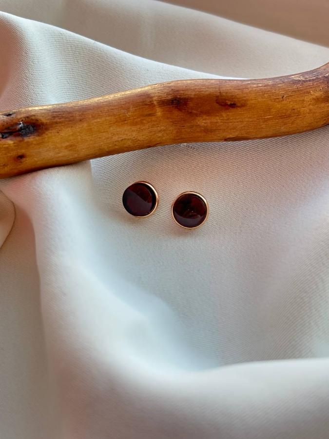 купить Серьги из серебра с янтарем  , фото 2