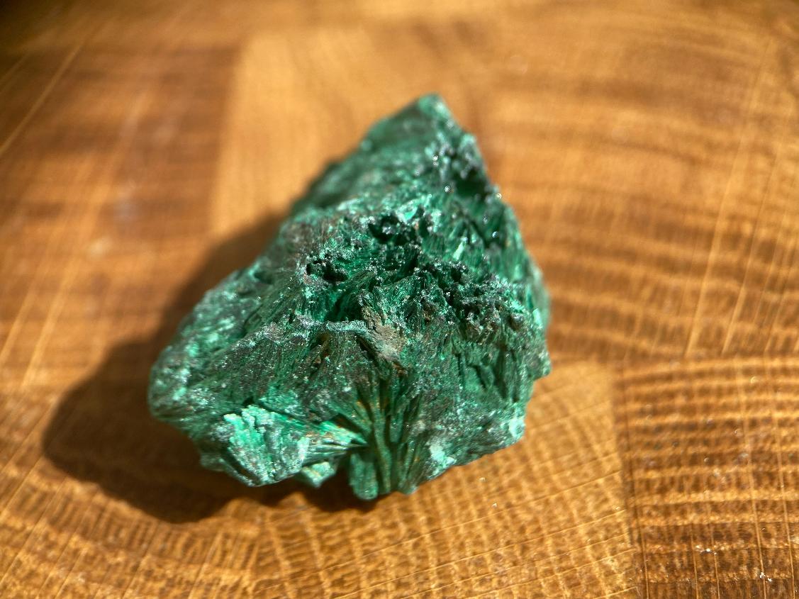 Малахит кристаллический, 2,5 3,2 х 1,7 см. OBM-0287, фото 1