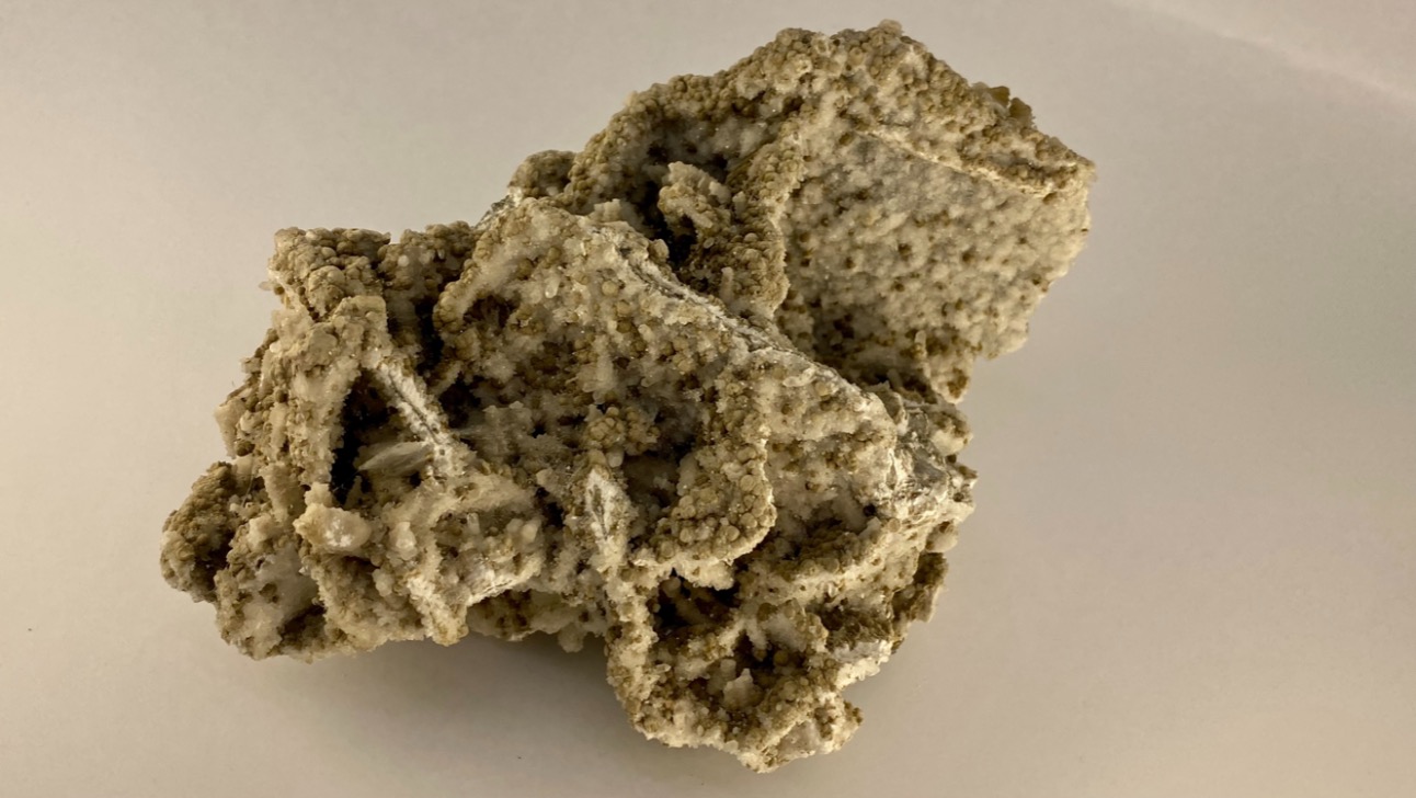 Кальцит, кварц,геленит, сфалерит 17х11х10,3 см OBM-0121, фото 4