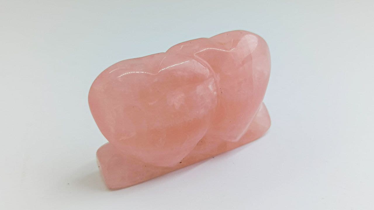Сердца из розового кварца FG-0211, фото 3