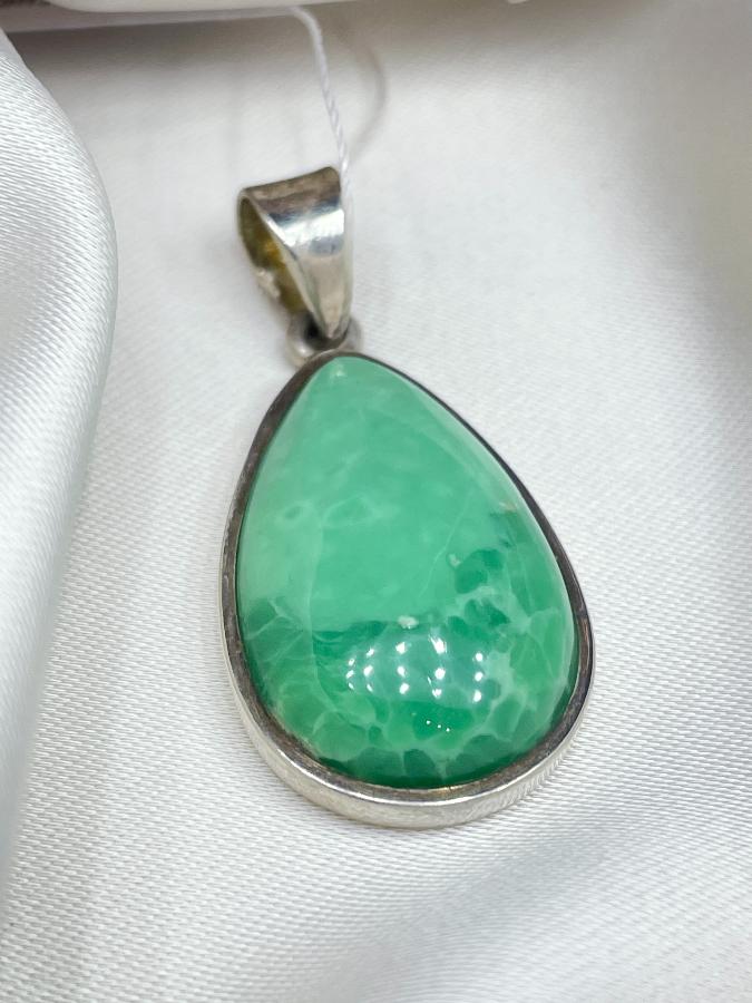 Кулон из серебра с варисцитом  U-1792, фото 4