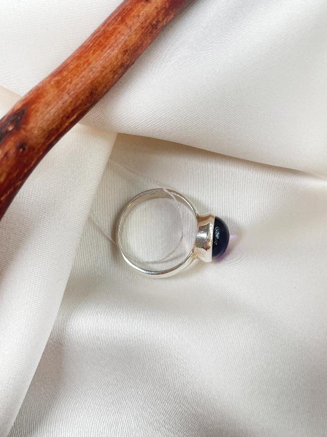 купить Кольцо из серебра с аметистом,18 размер  , фото 5