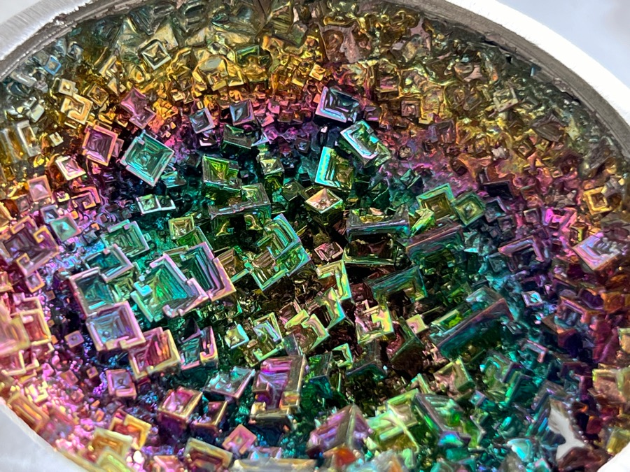 Полусфера с кристаллами Висмута OBM-1449, фото 1