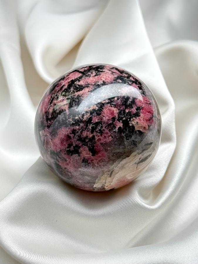 Шар из родонита ,d-5,5 см SH-0416, фото 4