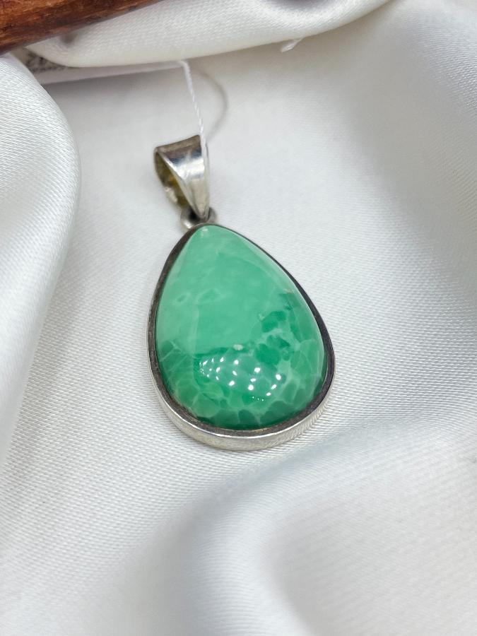 Кулон из серебра с варисцитом  U-1792, фото 2