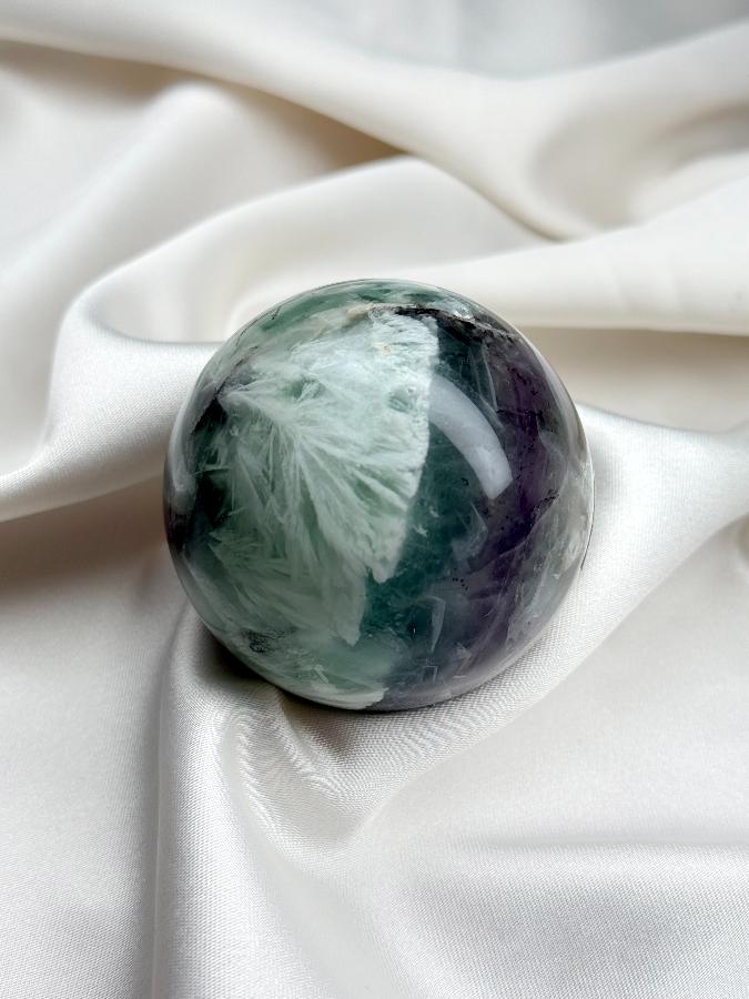 Шар из флюорита, d-5,1 см SH-0418, фото 5