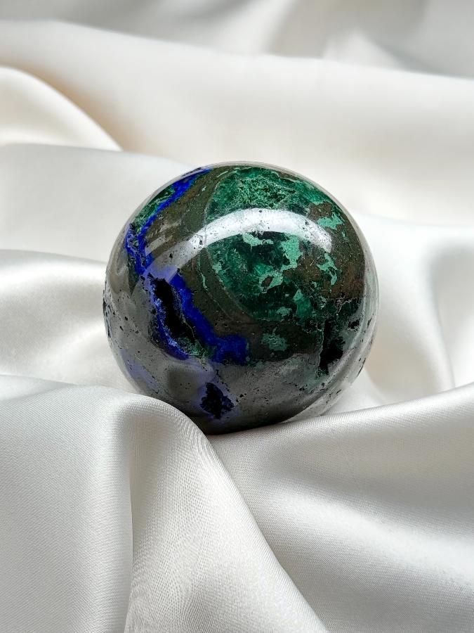 Шар из азурмалахита, d-5 см SH-0424, фото 2