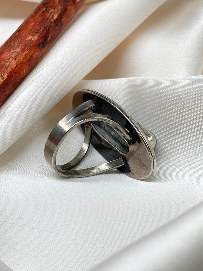 купить Кольцо с аквамарином,17,5 размер  , фото 5