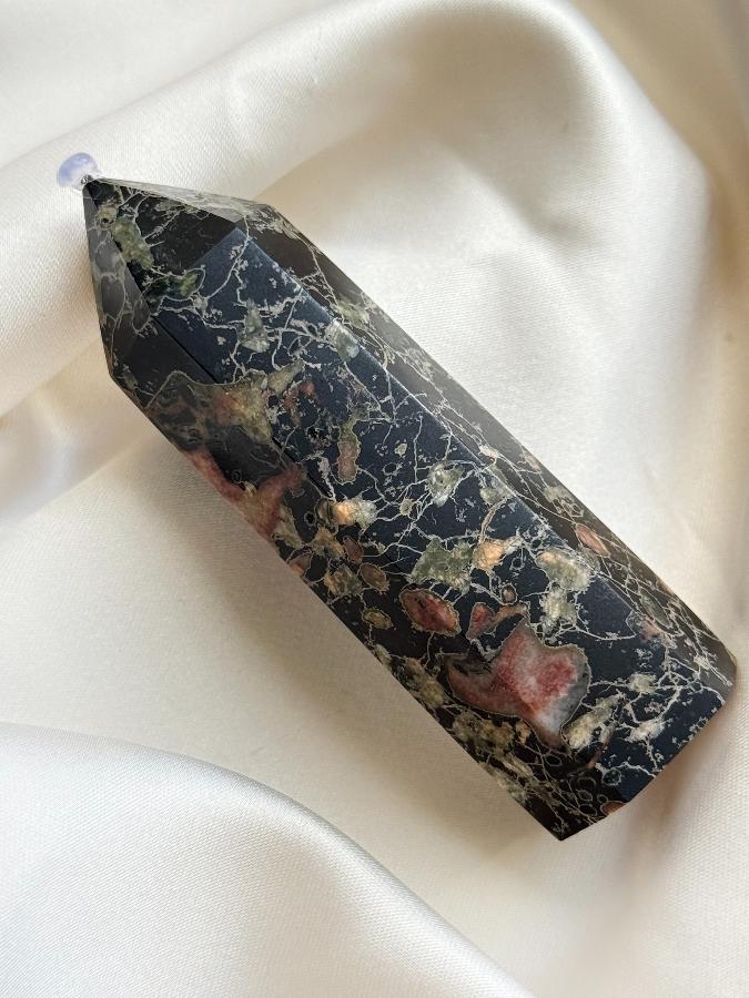 Столбик (обелиск) из яшмы, 8 х 2,5 см ST-0021, фото 2